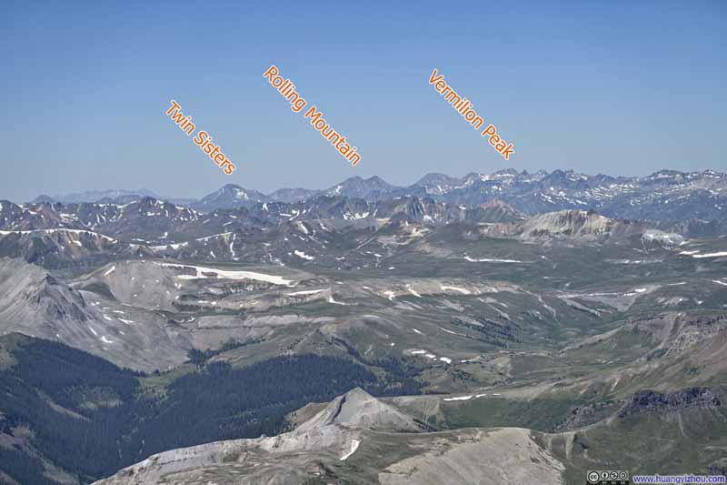 Mountains to the Southwest
