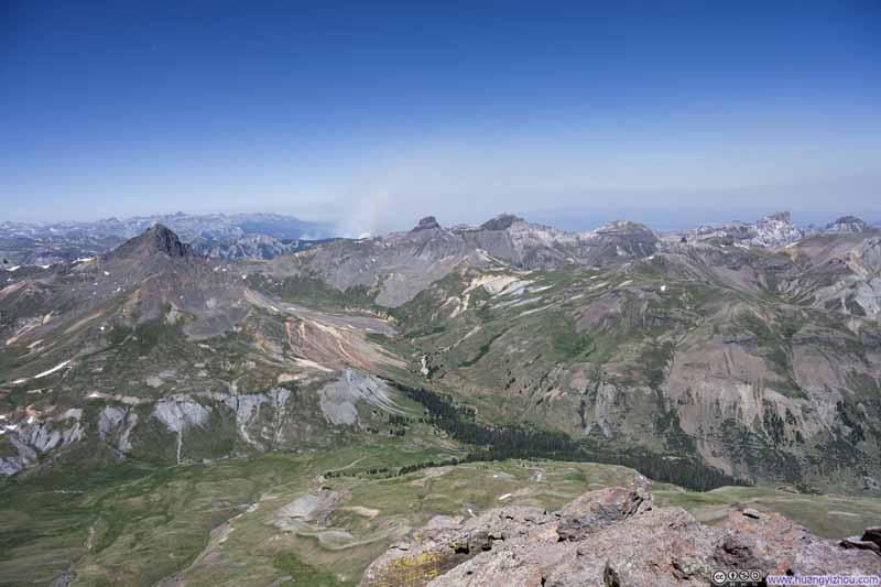 Mountains to the West