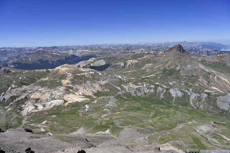 San Juan Mountains from Uncompahgre Peak