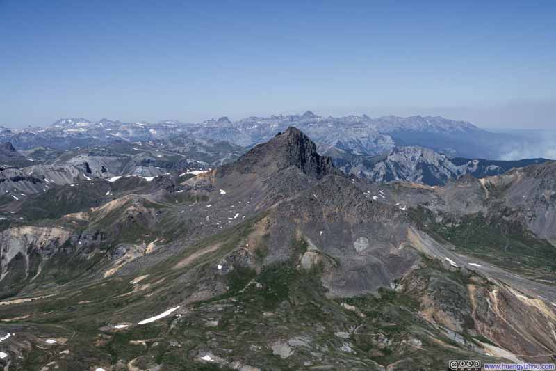 Wetterhorn Peak before Western San Juan Mountains