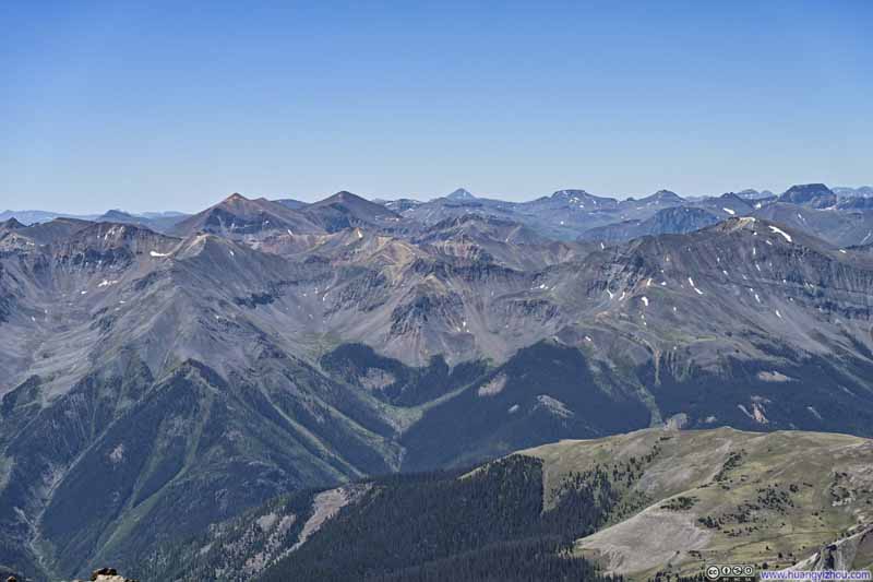 Mountains to the South