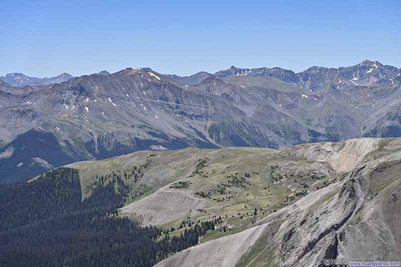 Mountains to the South
