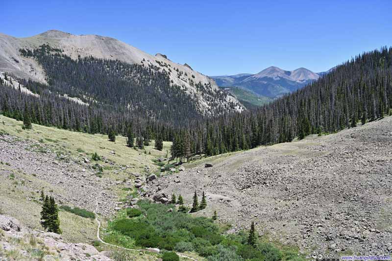 Nellie Creek among Mountains