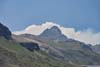 Wetterhorn Peak against Wildfire Smoke