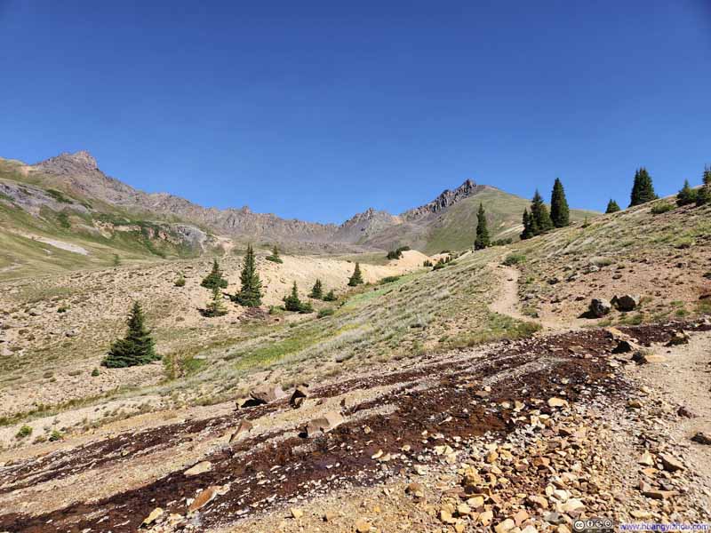 Ridgeline between Wetterhorn and Matterhorn