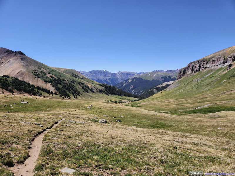 Trail in Alpine Landscape