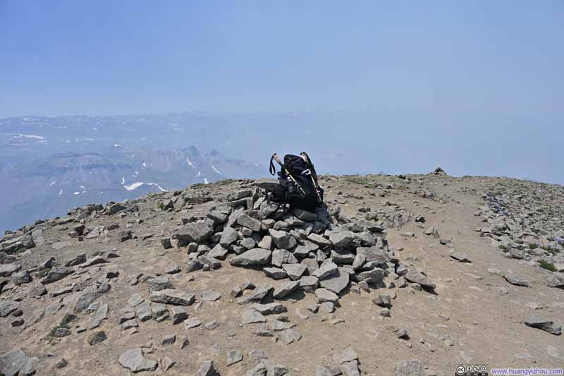 Summit of Wetterhorn Peak