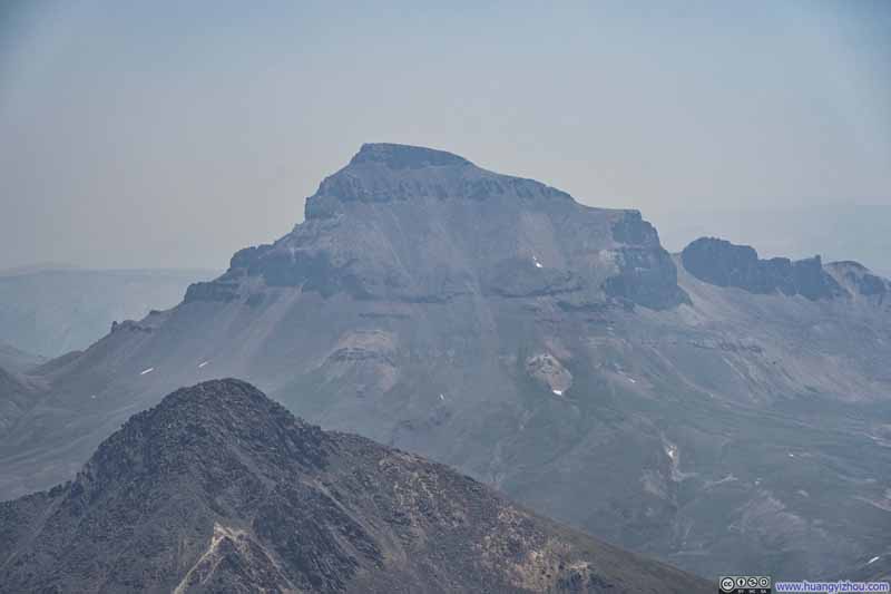 Uncompahgre Peak and Matterhorn Peak to the East
