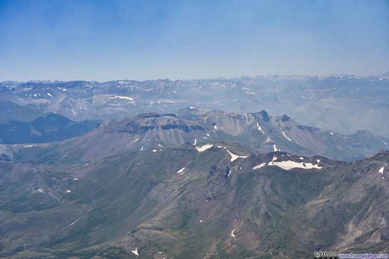 San Juan Mountains from Wetterhorn Peak