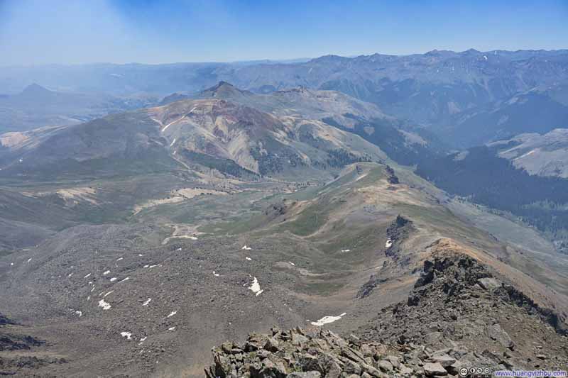 Mountains to the Southeast
