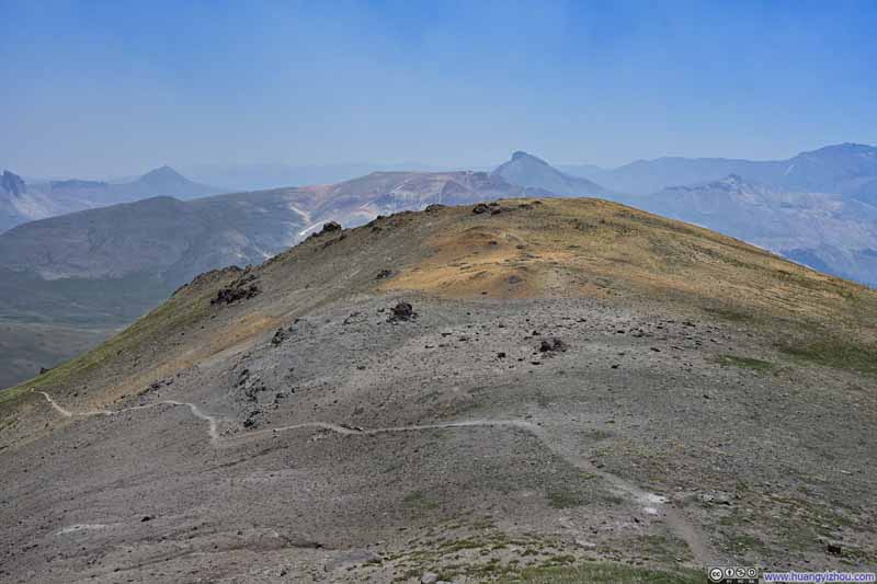Trail from Wetterhorn Peak