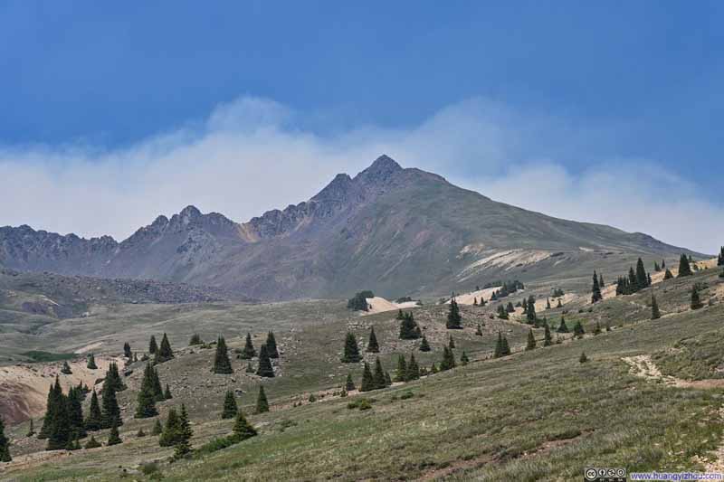 Matterhorn Peak against Wildfire Smoke
