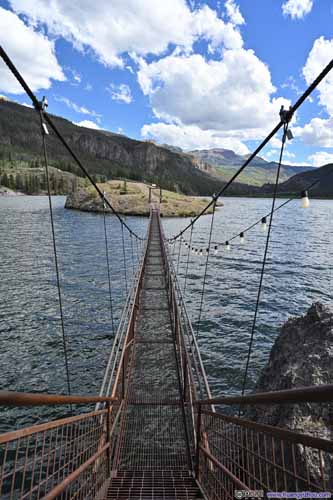 Footbridge to Goose Island
