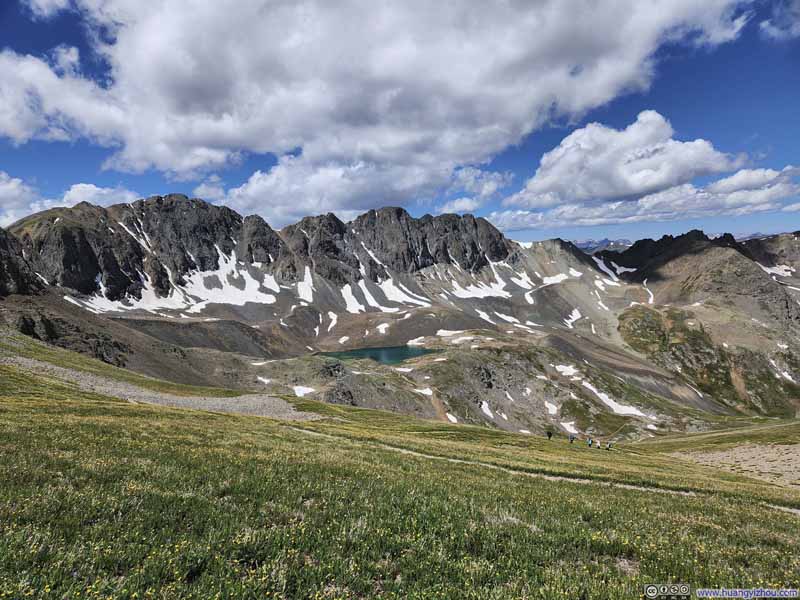 Flowery Field against American Peak Backdrop