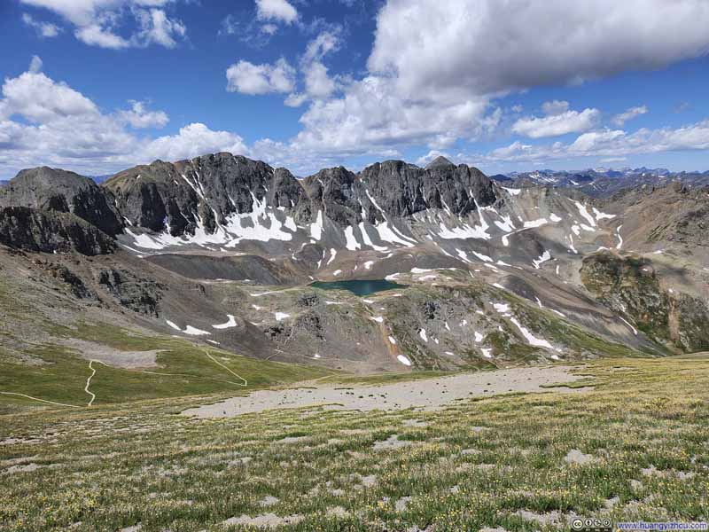Flowery Field against American Peak Backdrop