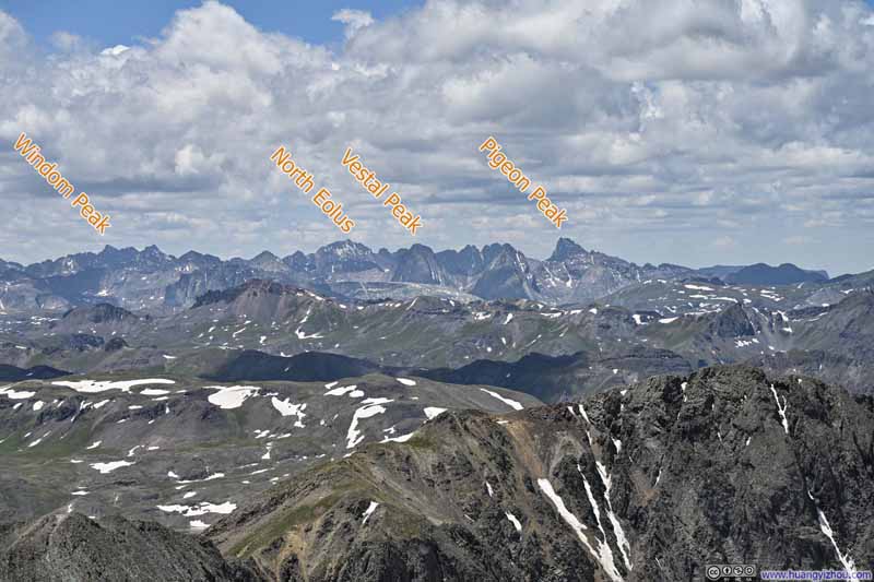 Mountains to the South