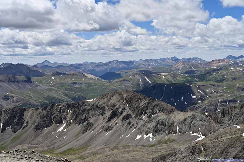 Mountains to the South