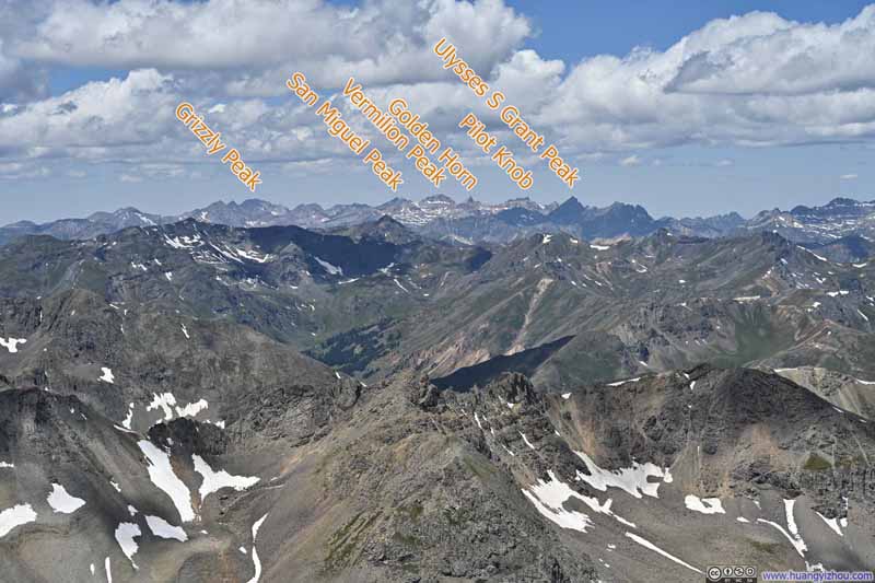 Mountains to the Southwest