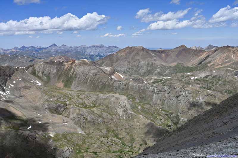 Cinnamon Pass and San Juan Mountains beyond