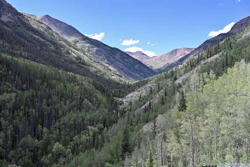 Mountains towards Cinnamon Pass