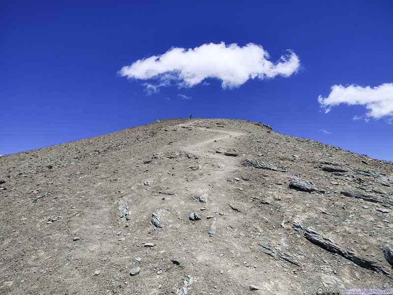 Homestretch of Trail to Handies Peak