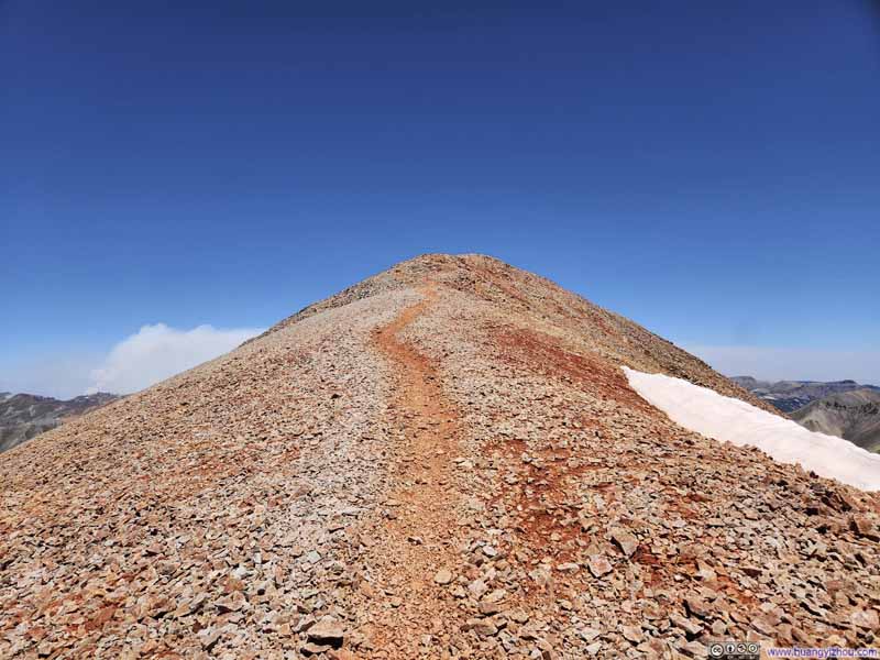 Trail from Redcloud Peak