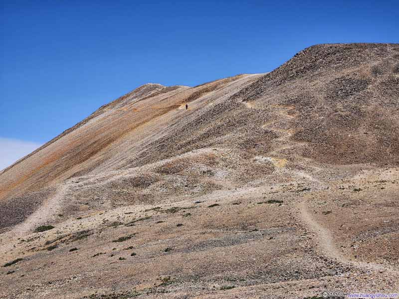 Trail from Redcloud Peak