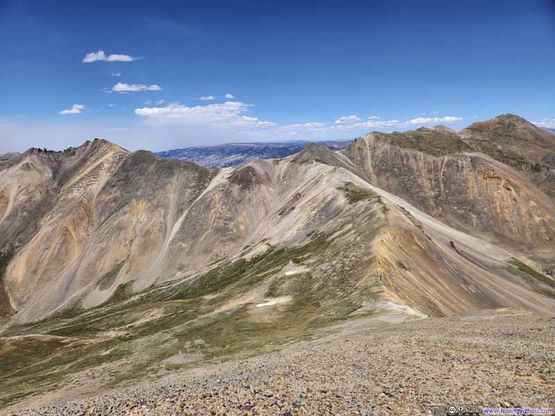 Trail onto Ridge and Redcloud Peak