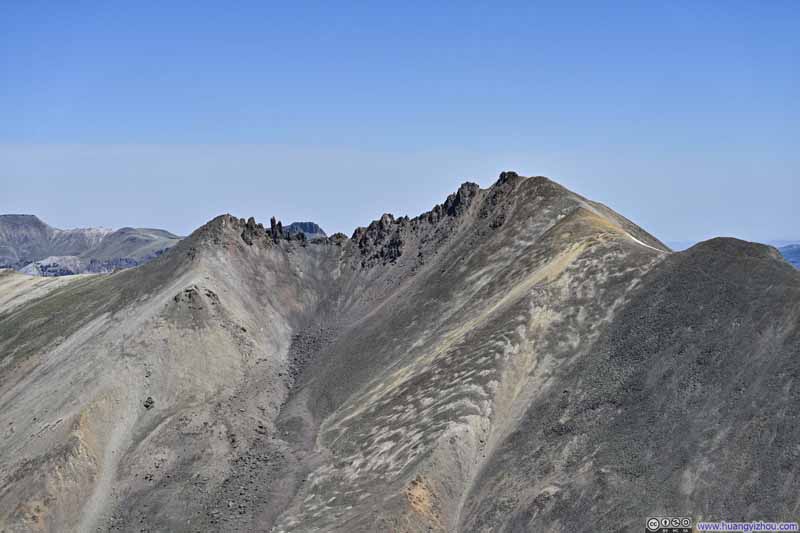 Rugged Summit across Basin
