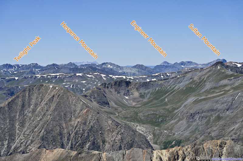 Mountains to the Southwest