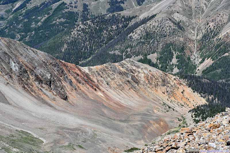 Northwestern Ridge of Sunshine Peak