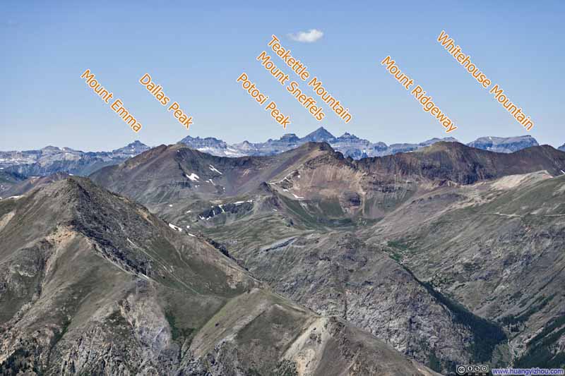 Mountains to the West
