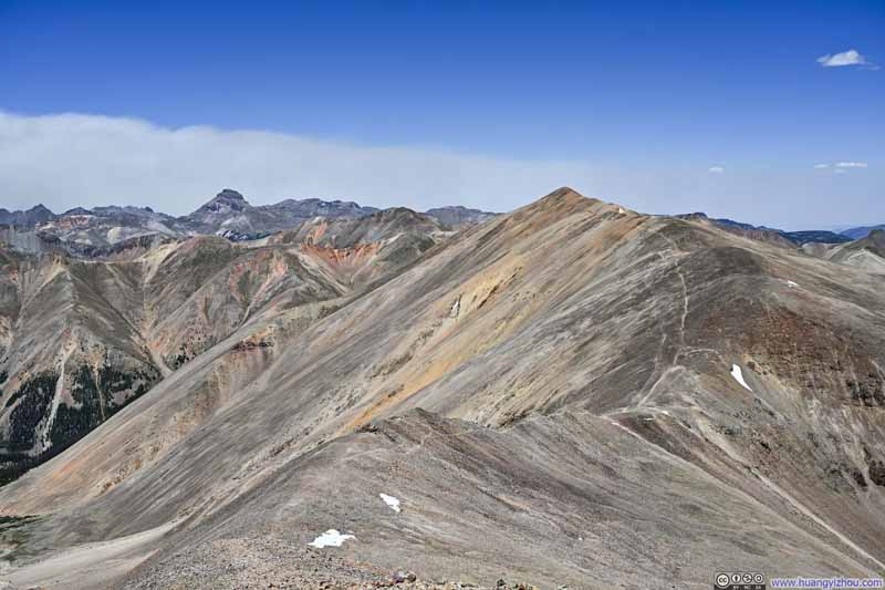 Redcloud Peak from Sunshine Peak