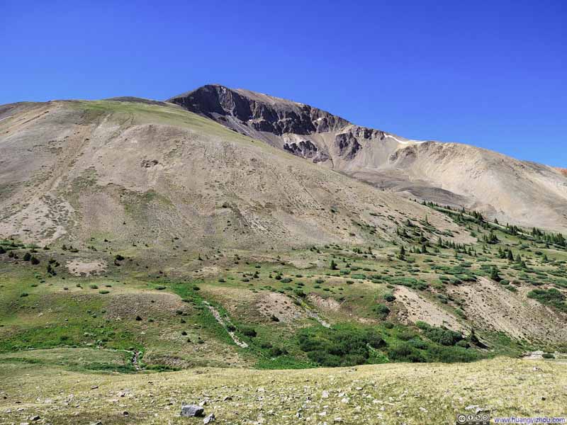 Redcloud Peak from Trail
