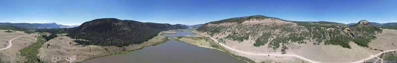 Lakes along South Clear Creek