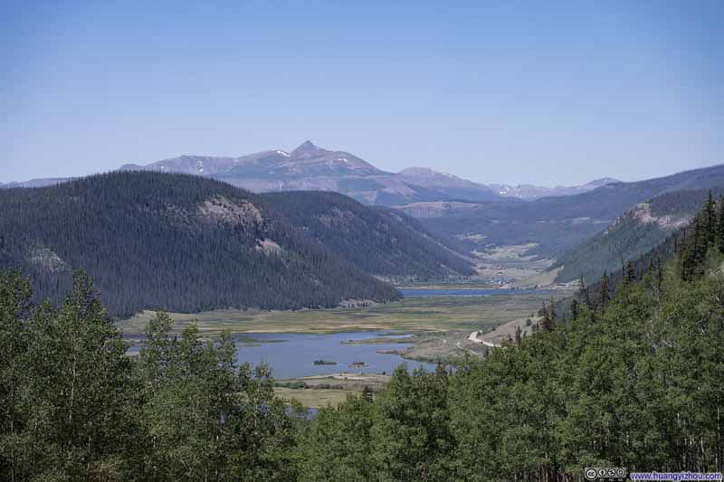 Mountains in Weminuche Wilderness