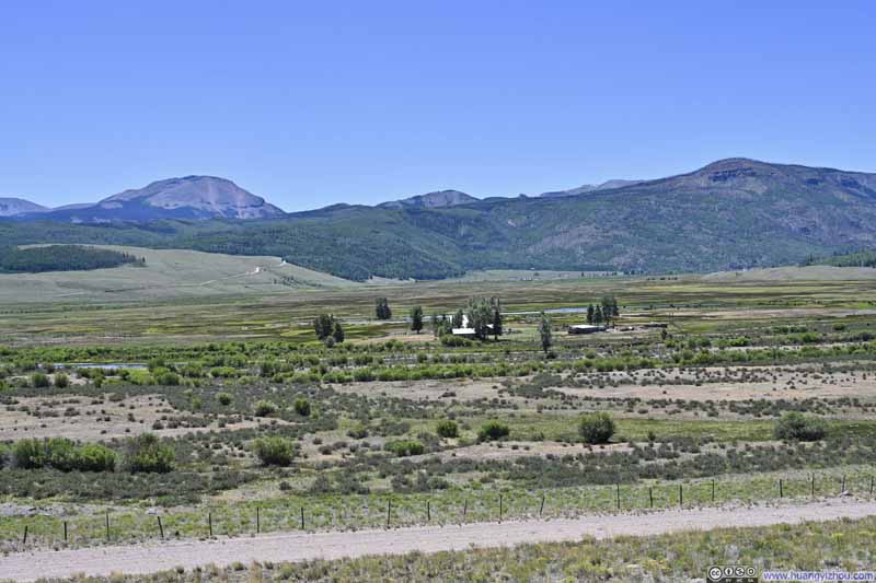 Mountains beyond Antelope Park