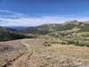 Trail against West Willow Creek Valley