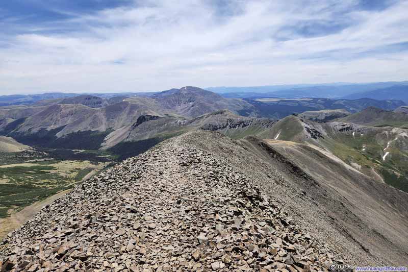 Looking Back at Trail to San Luis Peak