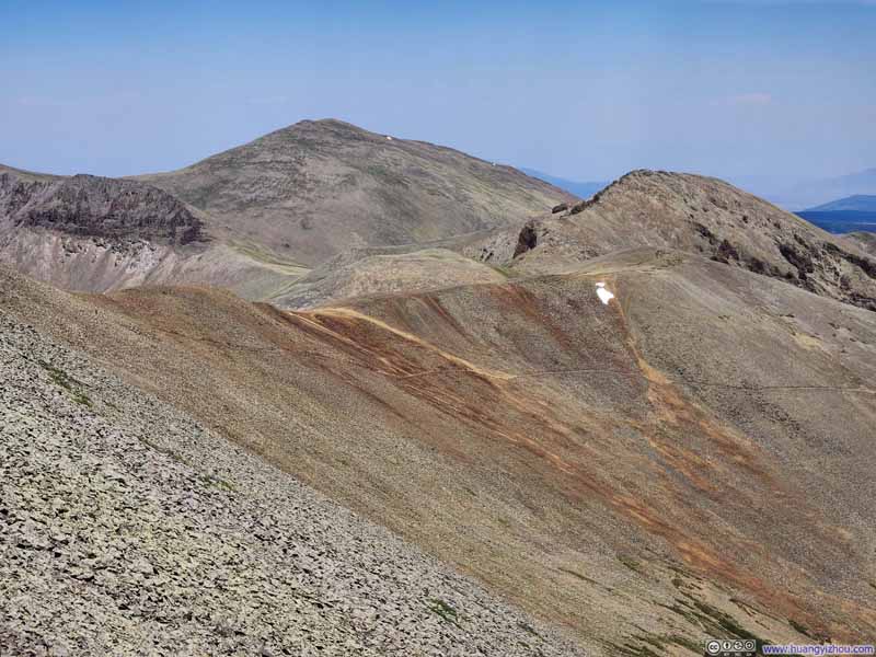 Faint Trail on Hill