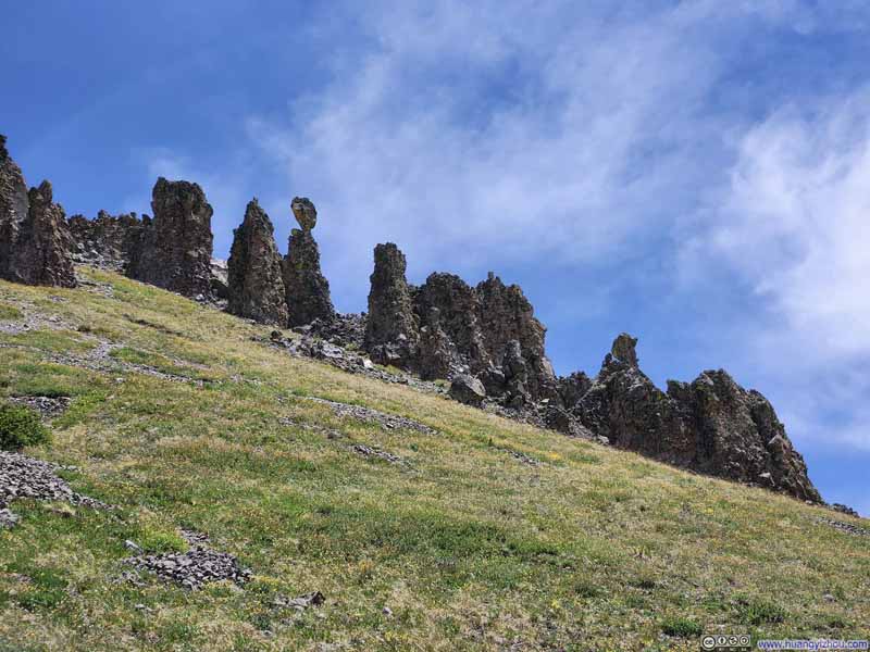 Hoodoos on Hillside