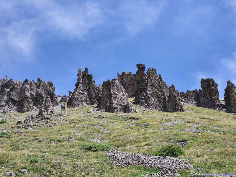 Hoodoos on Hillside