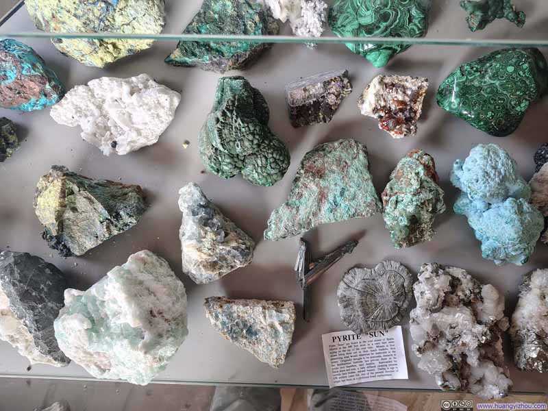 Exhibit of Minerals