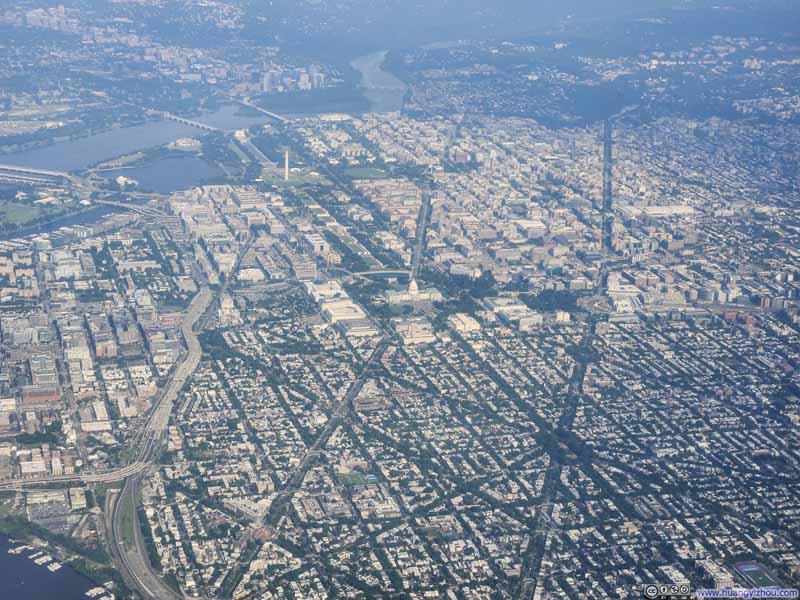 Overlooking Washington DC