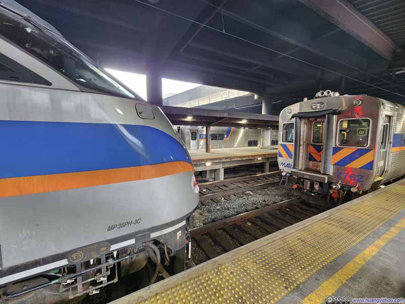 MARC Trains at Union Station