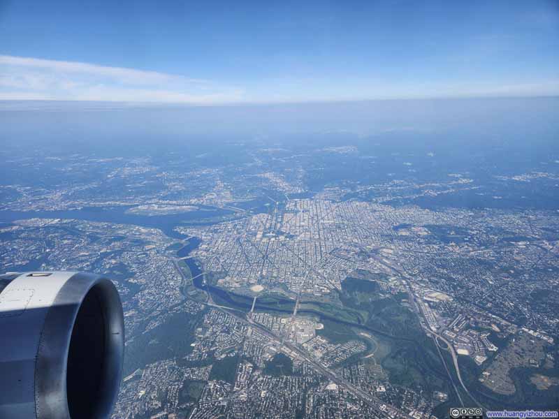 Overlooking Washington DC