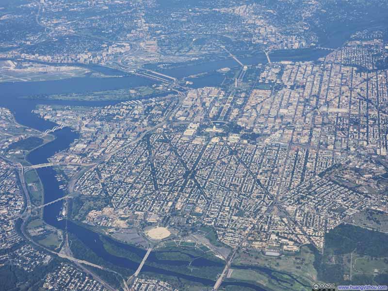Overlooking Washington DC