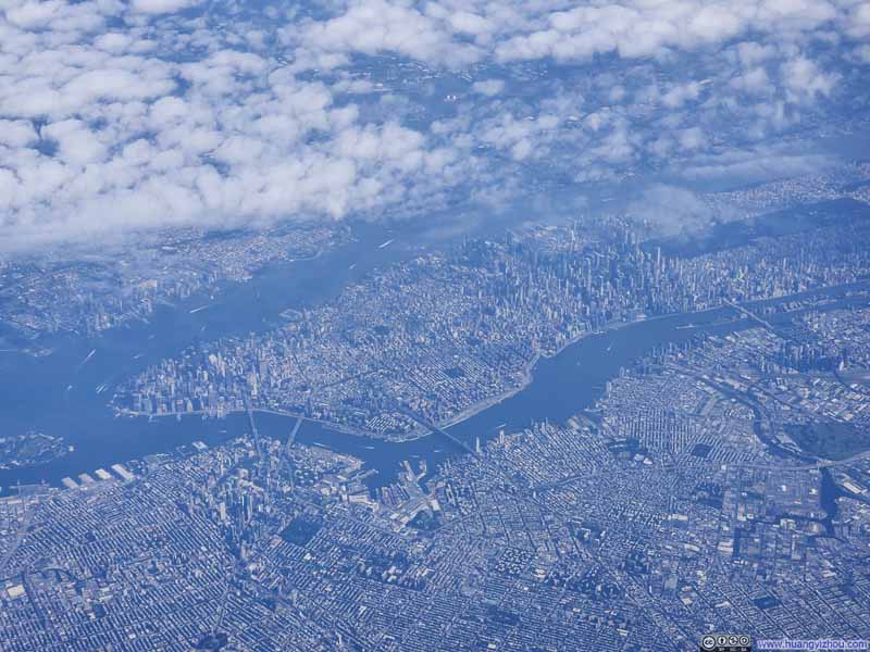 Overlooking New York City