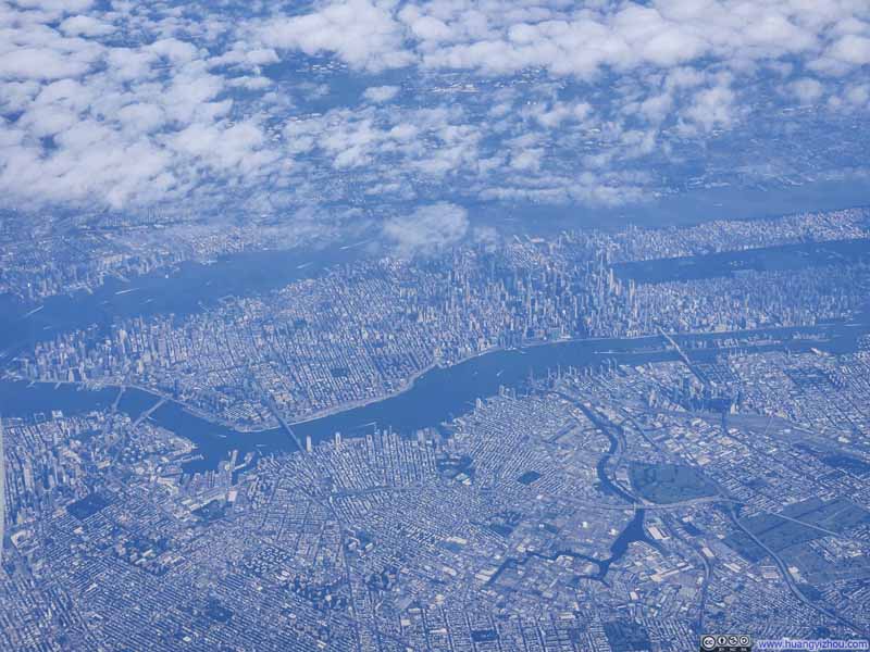 Overlooking New York City