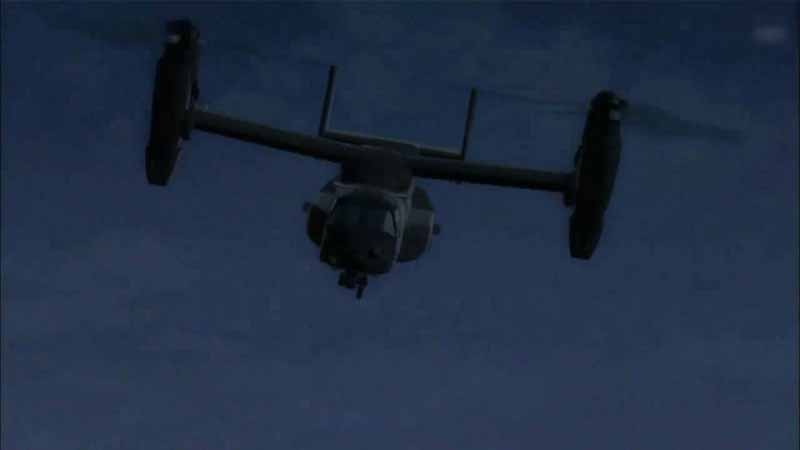 V-22 Osprey Used by the Black Organization